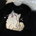 Women's Cute Cat Embroidered Short Sleeve T-Shirt