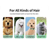 Professional Dog Hair Clipper Waterproof Wireless Cat Grooming Clipper Mute Low Noise Pet Electric Clipper For Cats and Dogs