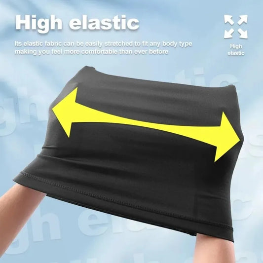 2026 Cycling Half Face Cover Motorcycle Neck Warmer Riding Neck Gaiter Cooling Climbing Running Hiking Neck Wrap Ice Silk Dust