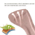 Sandals Insoles Self-adhesive Non-slip Women Shoes Pads Breathable High-heeled Shoe Soft Cushion Sole Stickers Seven-point Pads