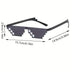 Pixelated Mosaic Party Sunglasses - 2 Pack