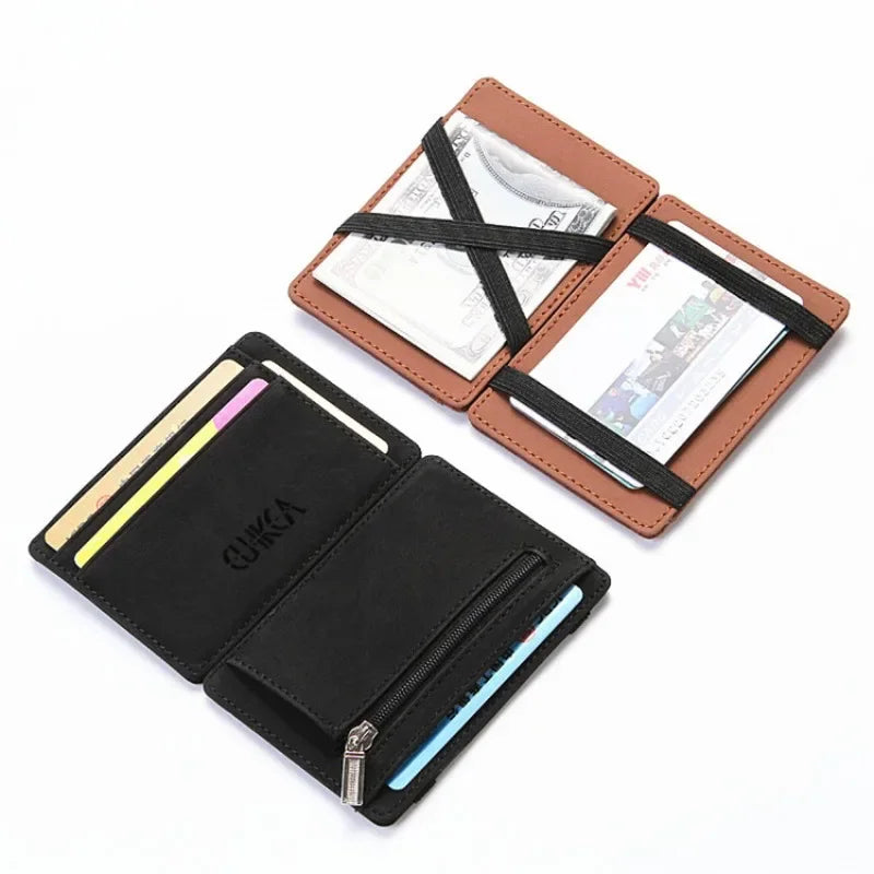 Slim Bifold Leather Magic Wallet