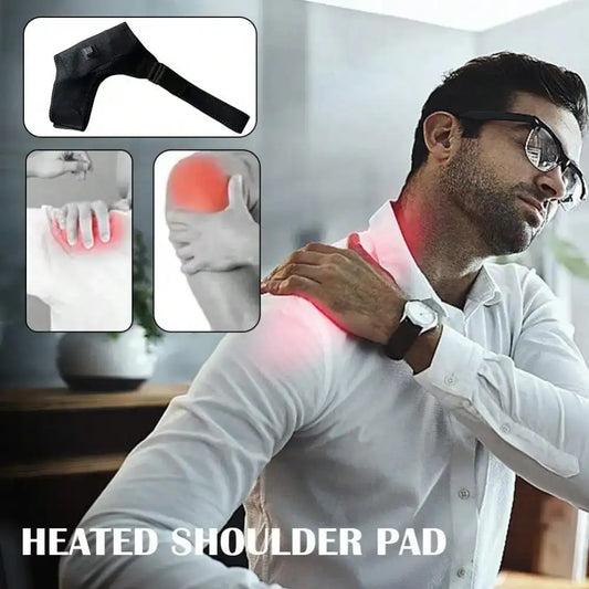 2026Electric Heating Heated Shoulder Brace Wrap Shoulder Massage Support Belt Strap for Arm Shoulder Fitness Brace Keep Warm