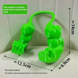 Neck Arm with Muscle 3D Printed Creative Giant Arm Cat Funny Arm for Halloween Birthday Party Supplies