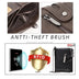 Vintage Leather Chain Wallet with RFID Protection