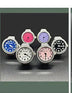 Vintage Y2K Finger Watch Rings for Women Men Elastic Stretchy Roman Quartz Mini Watches Rings Punk anillos Gift