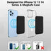 Leather Wallet Case For iPhone 15 Pro Max Magsafe Wallet Leather Compatible For iPhone 14 13 12 Card Holder with MagSafe 2026