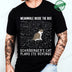Funny Cat Escape Plan Science T-Shirt