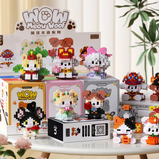 Kawaii Pet Micro Building Blocks