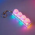 /Clickable Keyboard Keychain LED Light - Stress Anxiety Relief Fidget Toy, Portable Desktop Accessory for Office Decoration Gift