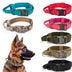 Military Tactical Dog Collar with Handle