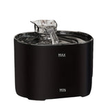 74.39 oz/2.2 liters, pet cat and dog fountain dispenser, smart pet fountain dispenser, large capacity silent automatic circulati