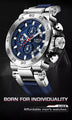 LIGE Luminous Chronograph Quartz Watch