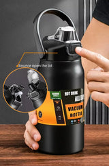 304 Stainless Steel Vacuum Tumbler with Straw Hot Cold Sports Water Bottle Outdoor Thermos