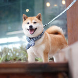 1pcs Dog Necklace Tie Cute Style Pet Dog Scarf Adjustable Size Dog Cat Bow Tie Pet Grooming Accessories Dog Cotton Bib Bandana