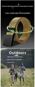 Metal-Free Casual Canvas Tactical Belt