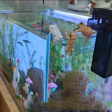 1PCS Cute Simulation Pug Dog Miniature Figurine Fish Tank Edge Hanging Decoration Ornaments Aquarium Pendant Doll Accessories