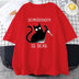 Schrodinger Is Dead Black Cat T-Shirt