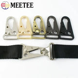 2/4/10Pcs 20/25/32/38mm Metal Strap Buckles Bag Trigger Snap Hook Webbing Chain Clasp Dog Collar Buckle DIY Hardware Accessories