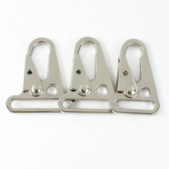 2/4/10Pcs 20/25/32/38mm Metal Strap Buckles Bag Trigger Snap Hook Webbing Chain Clasp Dog Collar Buckle DIY Hardware Accessories
