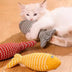Catnip Fish Kicker Toy