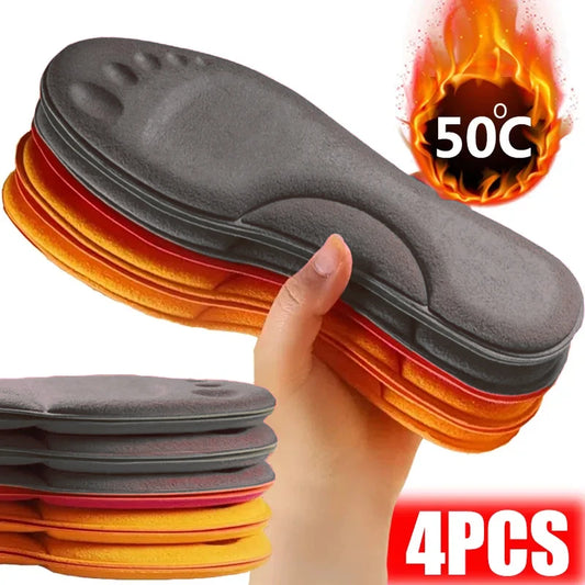 4D Massage Warm Arch Support Insoles