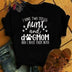 Aunt & Dog Mom Graphic T-Shirt
