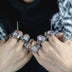 Vintage Y2K Finger Watch Rings for Women Men Elastic Stretchy Roman Quartz Mini Watches Rings Punk anillos Gift