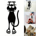 Cute Black Cat Hanging Bookmark
