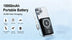 25W Power Bank 10000mAh, 3-in-1 Magnetic Wireless Charger for iPhone 17/16/15/14/13/12 & Apple Watch & AirPods, Ultra Slim