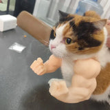 Neck Arm with Muscle 3D Printed Creative Giant Arm Cat Funny Arm for Halloween Birthday Party Supplies