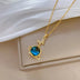 Titanium Steel Star & Planet Necklace