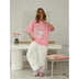 Cute Cat Print Oversized T-Shirt