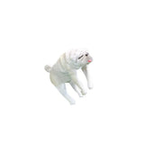 1PCS Cute Simulation Pug Dog Miniature Figurine Fish Tank Edge Hanging Decoration Ornaments Aquarium Pendant Doll Accessories