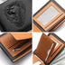 3D Embossed Leather Wallet