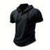 Slim Fit Short-Sleeve Hoodie