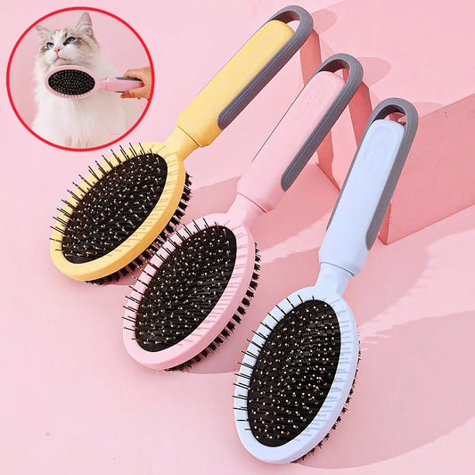 Double-Sided Pet Grooming Brush
