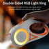 ROJECO 3M Retractable Dog Leash with LED Light
