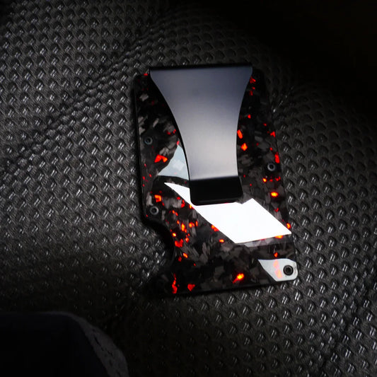 Forged Carbon Fiber Minimalist Wallet
