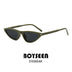 Vintage Triangle Cat Eye Sunglasses