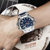 LIGE Luminous Chronograph Quartz Watch