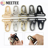 2/4/10Pcs 20/25/32/38mm Metal Strap Buckles Bag Trigger Snap Hook Webbing Chain Clasp Dog Collar Buckle DIY Hardware Accessories