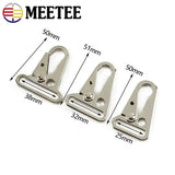 2/4/10Pcs 20/25/32/38mm Metal Strap Buckles Bag Trigger Snap Hook Webbing Chain Clasp Dog Collar Buckle DIY Hardware Accessories