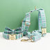 Plaid Dog Collar & Leash Set