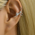 Green Eye Cat Clip-On Earring
