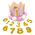 Pet Birthday Crown Hat and Bow Tie Set