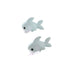 Cartoon Animal Bite Stud Earrings