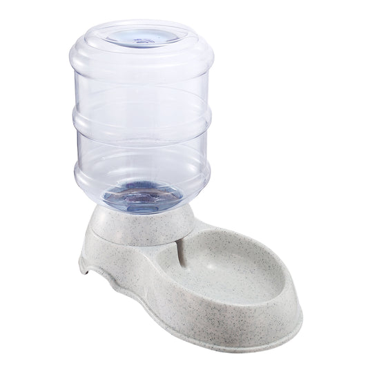 3.5L 1Gal Pet Water Dispenser Self-Dispensing Gravity Pets Water Feeder Automatic Pet Waterer Cat Dog