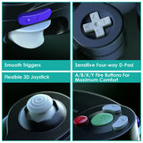 Shock Wired Game Controller Gamepad Compatible With Nintendo Wii Gamecube
