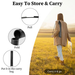 2 Pack Easel Stand For Display 61in Collapsible A Frame Tripod Easel Iron Alloy Drawing Stand With 2 Carry Bags For Wedding Poster Art Drawing Meeting